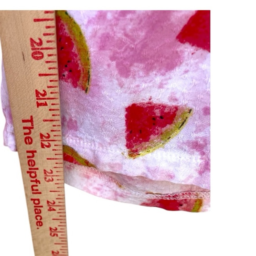 Mystree Watermelon Lounge Pants Pink & Red Size Large - Picture 8 of 10